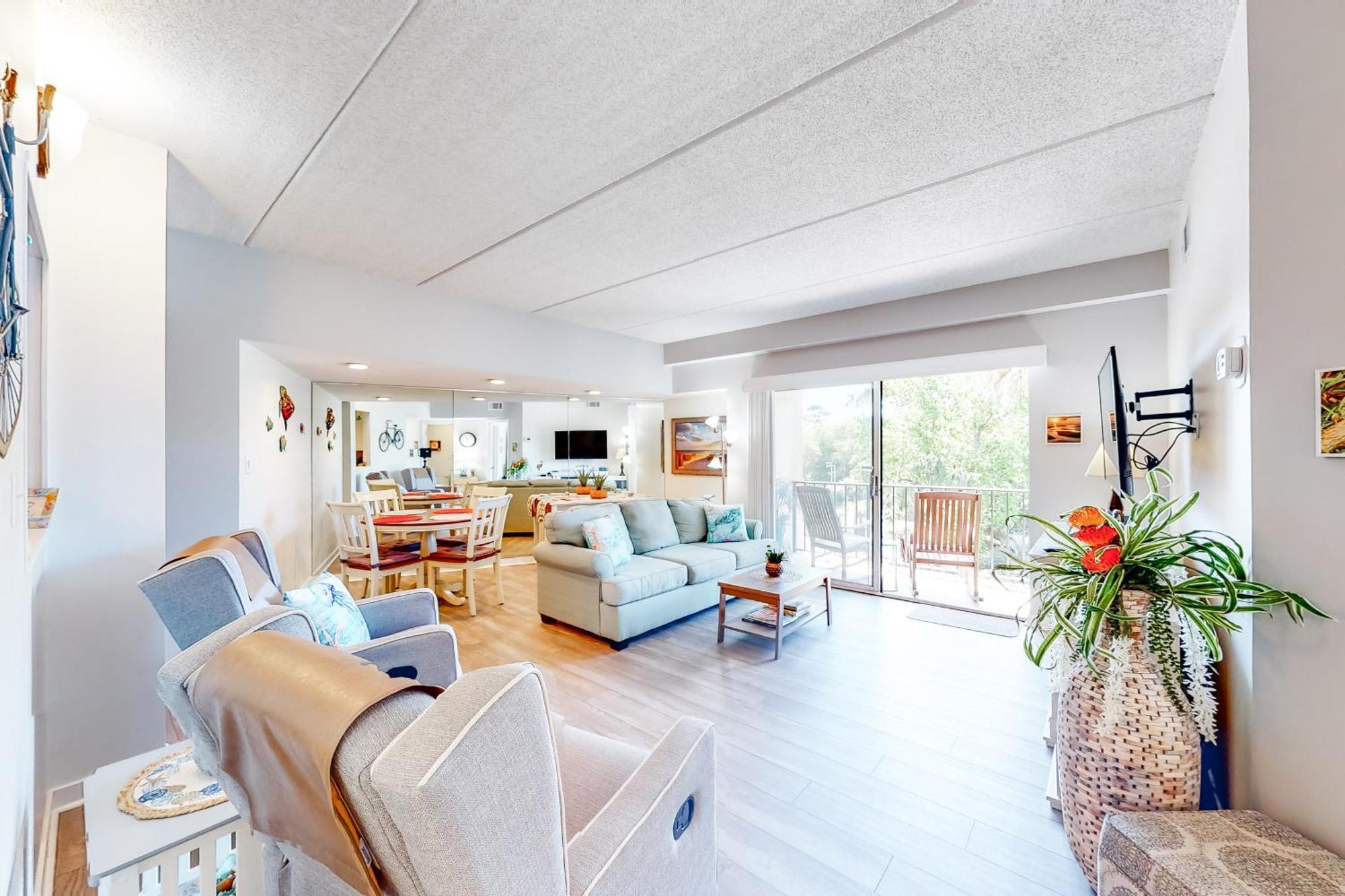 Forest Beach Villas Pulau Hilton Head Luaran gambar
